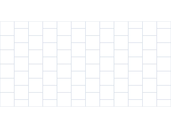 Brick Wall Tiling example: Vertical