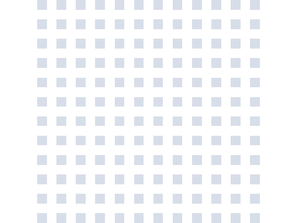 Dot Grid example: Square Solid Dots (12×12)