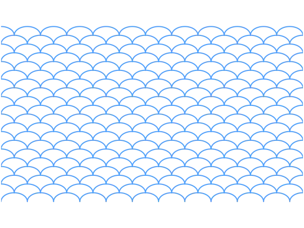 Fish Scale Grid example: Fish Scale Flat 12x20