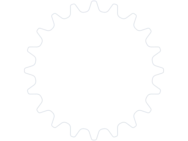 Gear Shape example: Gear 20t Rounded