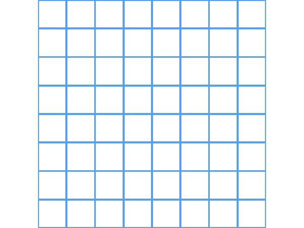 Line Grid example: Line Grid (8×8, Spacing 32×32)