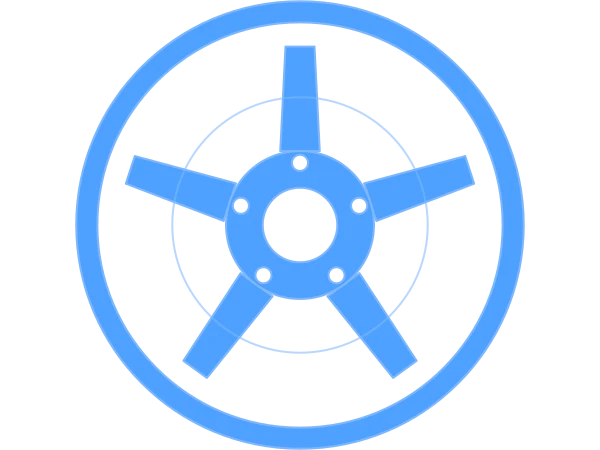 Spoke Wheel Generator example: Spoke 5 Classic