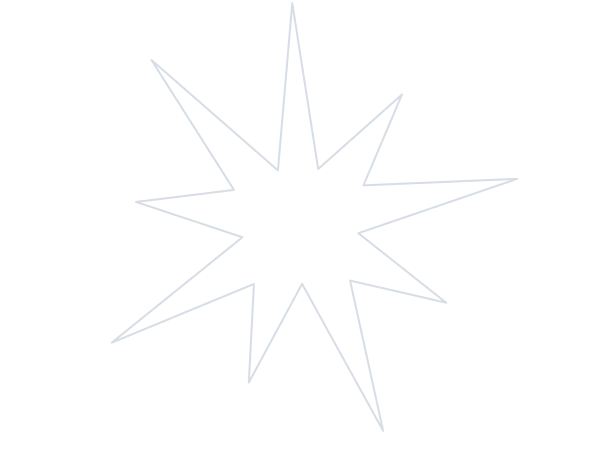 Star Shape example: Star Sparkle Nine Point